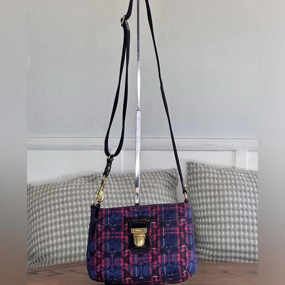 Y2K Poppy Coach Crossbody purse